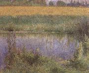 Wladyslaw Podkowinski Field of Lupins Germany oil painting artist